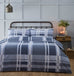 Simply Charlotte Carson Navy Duvet Set