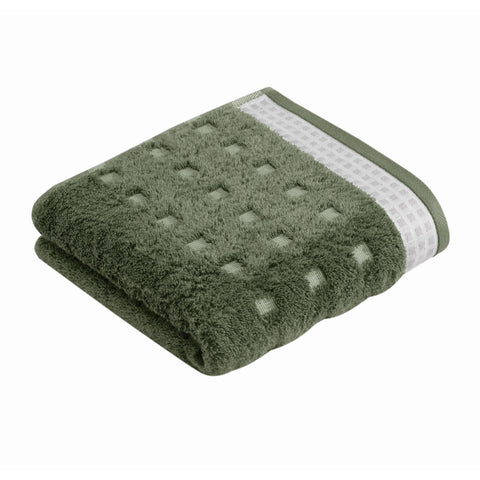 Vossen Country Feeling Mud Green 100% Cotton Towels
