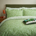 Orla Kiely Criss Cross Stem Basil Green Duvet Set