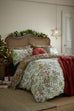 Laura Ashley Crossdale Christmas Berries Festive Red 100% Brushed Cotton Duvet Set