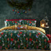 Furn Deck the Halls Pine Green Duvet Set