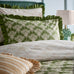 Furn Deco Palm Printed Ruffle Moss Duvet Set