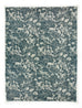 Deyongs 1846 Hidden Forest Teal 140cm x 180cm Fleece Throw