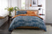 Deyongs 1846 Matches Teal & Tangerine Duvet Set