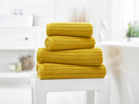 Deyongs Rialto 100% Cotton 480gsm Zero Twist Saffron Towels