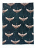 Deyongs 1846 Stork Blue 140cm x 180cm Fleece Throw