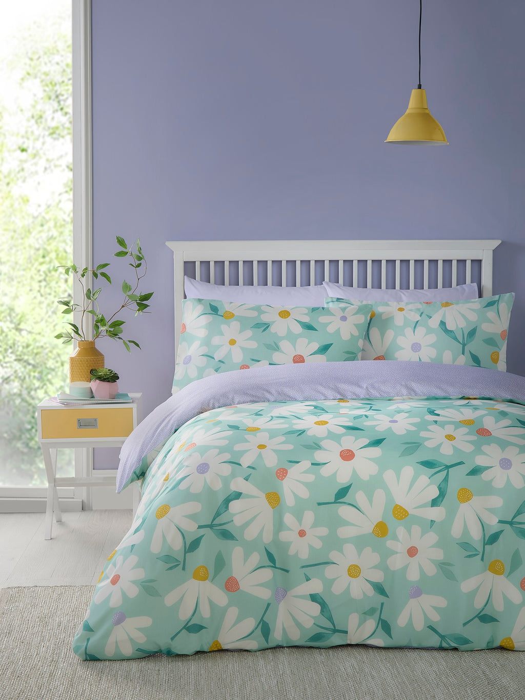 Fusion Bedding Daisy Duck Egg Duvet Set