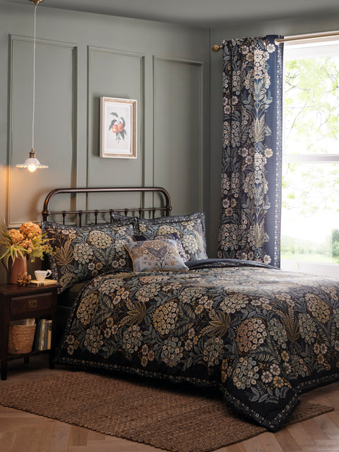 Appletree Heritage Evelina Navy Duvet Set