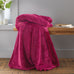 Catherine Lansfield Plain Raschel Velvet Touch 200cm x 240cm Throws