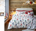 Fusion Bedding Festive Gonks Red Duvet Set