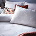 The Linen Yard Ghost Tufted Halloween White Duvet Set