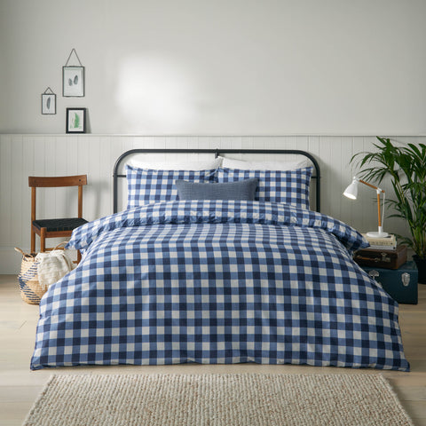 Furn Hartsford Check Printed Duvet Set