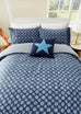 Helena Springfield Long Island Tobay Cobalt Blue/Navy Duvet Set