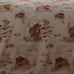 Dreams n Drapes Lodge Hanson Highland Cow Terracotta 100% Brushed Cotton Duvet Set