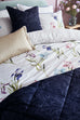 Laura Ashley Hawling Irises Grape Purple Duvet Set