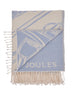 Joules Bridle Blue 140cm x 180cm Throw