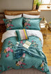 Joules Cotswold Floral Atlantic Blue Duvet Set