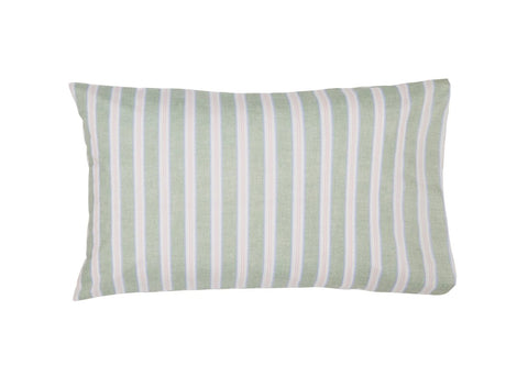 Joules Juliette Stamp Green Standard Pillowcase Pair