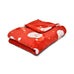 Bedlam Jolly Santa Red 150cm x 200cm Fleece Throw