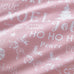 Charlotte Thomas Jolly Christmas Pink Duvet Set