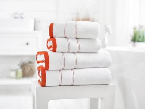 Lobster Creek Delamere 100% Cotton 600gsm Zero Twist Ginger Towels