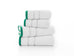 Lobster Creek Delamere 100% Cotton 600gsm Zero Twist Green Towels