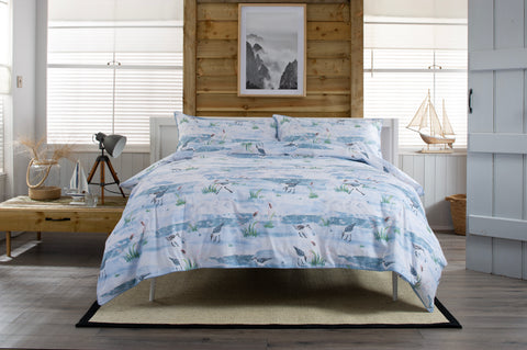 Lobster Creek Waders Multi Duvet Set