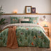 Furn Lodge Wood Oak Green 100% Brushed Cotton Duvet Set