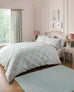 Dreams n Drapes Lorena Patchwork Duck Egg Duvet Set