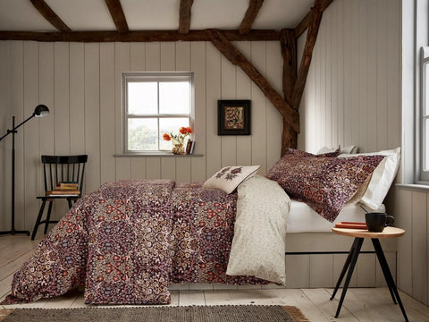 Morris & Co Blackthorn Damson Duvet Set