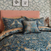 Morris & Co X Emery Walker Bird Blue Duvet Set