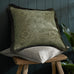 William Morris at Home Marigold Olive Microfibre Filled Cushion