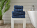 The Lyndon Company Montpellier 650gsm Zero Twist Indigio Towels