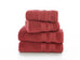 The Lyndon Company Montpellier 650gsm Zero Twist Raspberry Towels