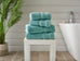 The Lyndon Company Montpellier 650gsm Zero Twist Seafoam Towels