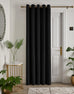 Laurence Llewelyn Bowen Montrose Blackout Eyelet 66"x84" Panel Door Curtain