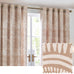 Hoem Nola Lined Eyelet Curtains