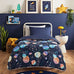 The Fine Bedding Company Nightlark Junior Space Adventure Coverless Duvet Set