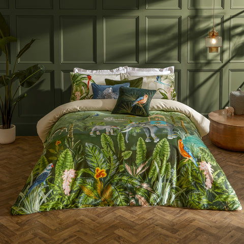 Paoletti Odisha Exotic Jungle Duvet Set