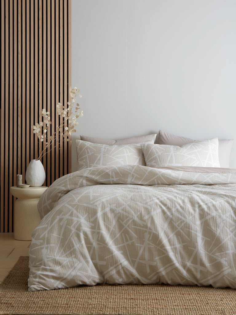 Appletree Otto Natural Duvet Set