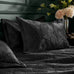 Paoletti Palmeria Quilted Velvet Duvet Set