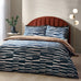 Hoem Piper Abstract Rich Reversible Dusk/Bronze Duvet Set