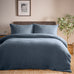 The Linen Yard Ribble Acid Washed Duvet Set