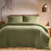 The Linen Yard Ribble Acid Washed Duvet Set