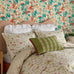 Sanderson Arils Garden Olive & Mulberry Duvet Set