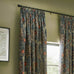 Morris & Co Seaweed Pencil Pleat Lined Curtains