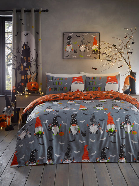 Bedlam Scary Gonks Grey Duvet Set