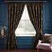 Paoletti Shiraz Jacquard Pencil Pleat Lined Curtains