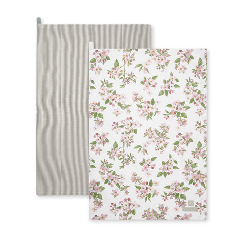 ALL116602 Sophie Allport National Trust Blossom Tea Towel Set of 2