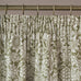 William Morris at Home Sunflower Dark Olive Blackout Lined Header Tape Curtains